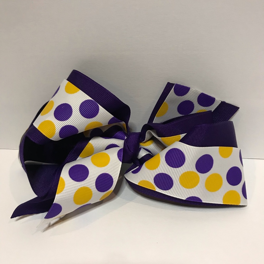 Girls large hair bow